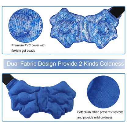 Ankle Brace Ice Pack for Hot Cold Therapy