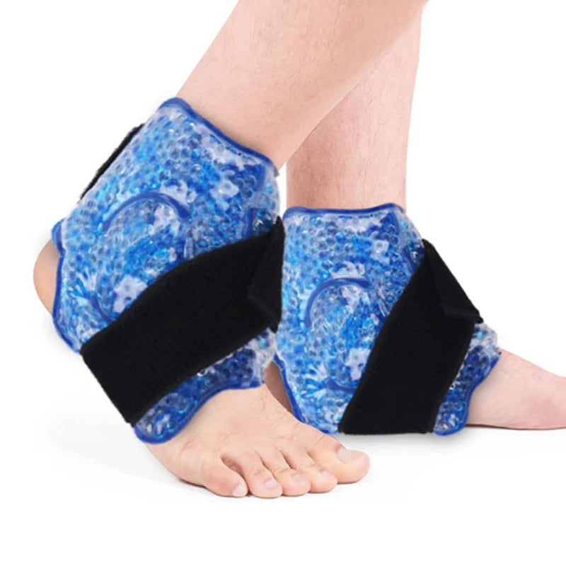 Ankle Brace Ice Pack for Hot Cold Therapy